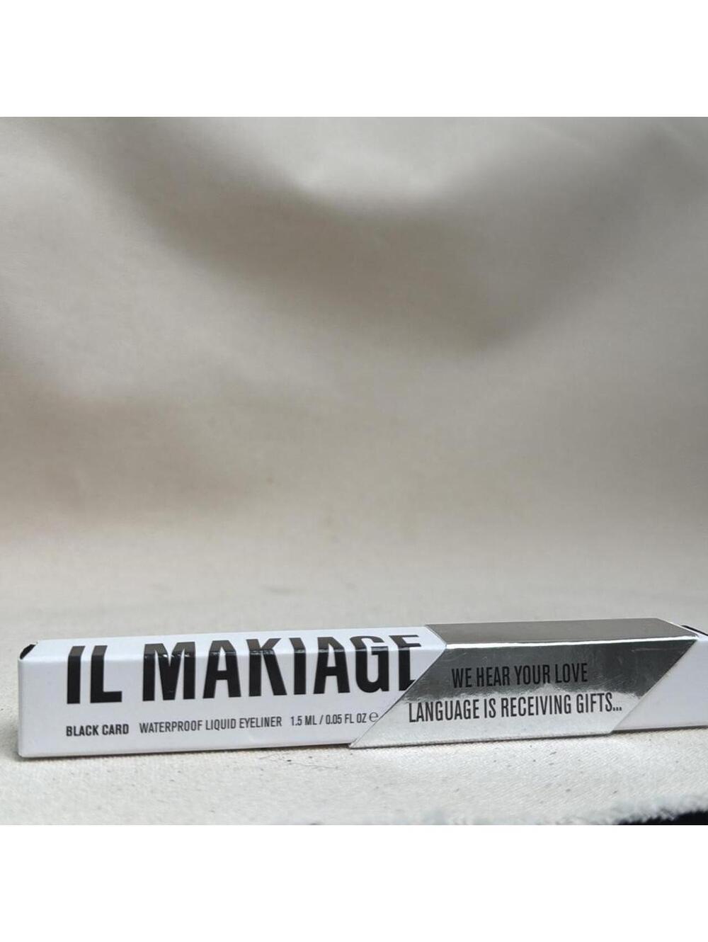 IL MAKIAGE Black Card Waterproof Liquid Eyeliner - New with Tags